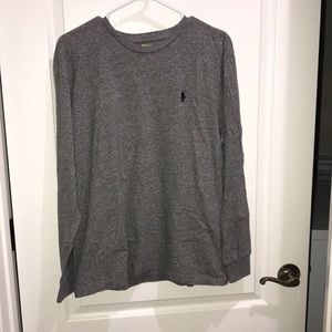 Polo grey long sleeve shirt